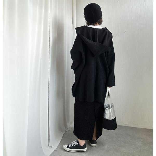 画像3: ●SALE●【liveご紹介アイテム】Big フードシャギーカーデ (3)