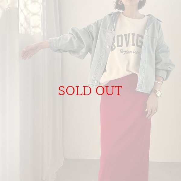 画像12: ●激推しデニムジャケット●【liveご紹介アイテム】back twist denim jacket (12)