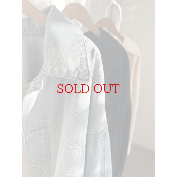 画像8: ●激推しデニムジャケット●【liveご紹介アイテム】back twist denim jacket (8)