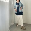 画像16: ●激推しデニムジャケット●【liveご紹介アイテム】back twist denim jacket (16)