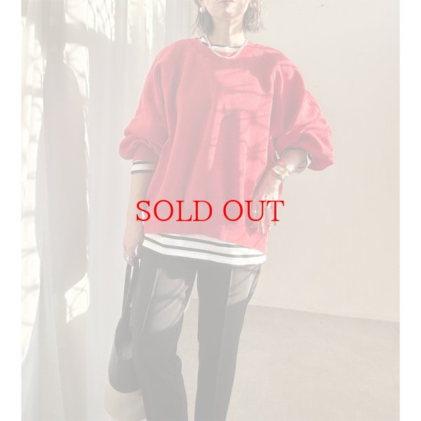 画像1: ●SALE●ニットなのにスエット??●【liveご紹介アイテム】sweat like knit (1)