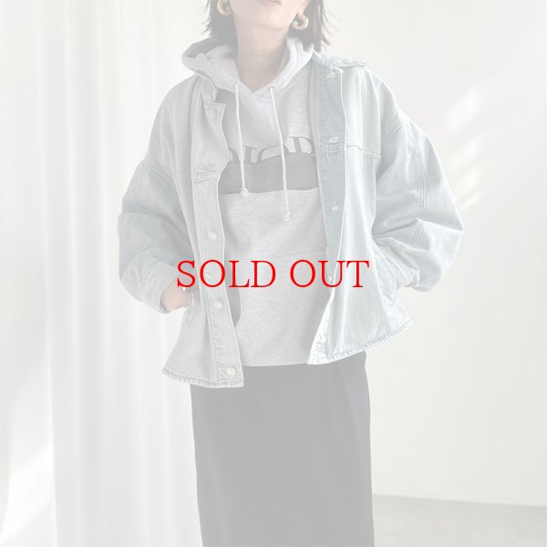 画像13: ●激推しデニムジャケット●【liveご紹介アイテム】back twist denim jacket (13)