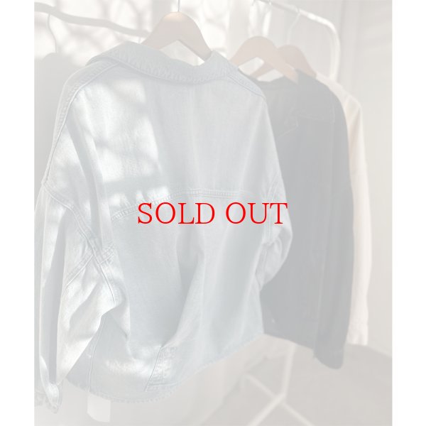 画像5: ●激推しデニムジャケット●【liveご紹介アイテム】back twist denim jacket (5)