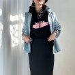 画像19: ●激推しデニムジャケット●【liveご紹介アイテム】back twist denim jacket (19)