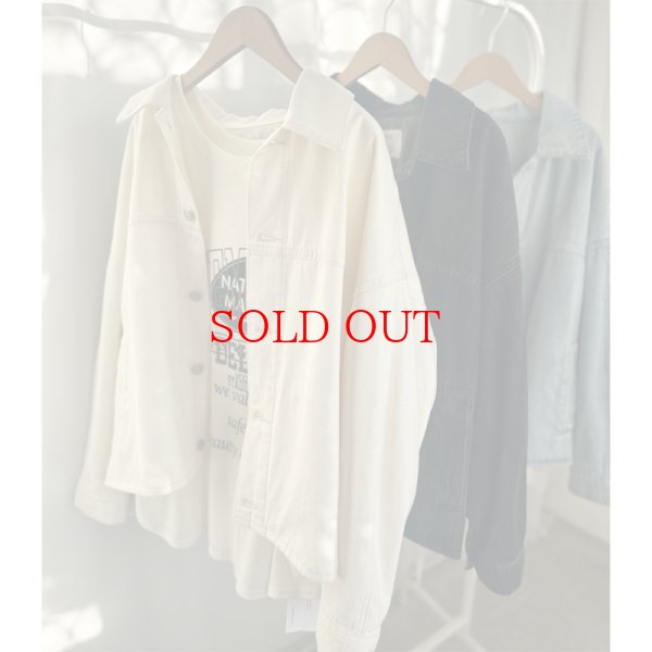 画像7: ●激推しデニムジャケット●【liveご紹介アイテム】back twist denim jacket (7)