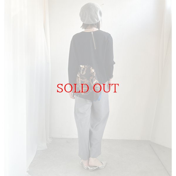 画像8: ●スカーフドッキング●【liveご紹介アイテム】scarf docking design pullover (8)