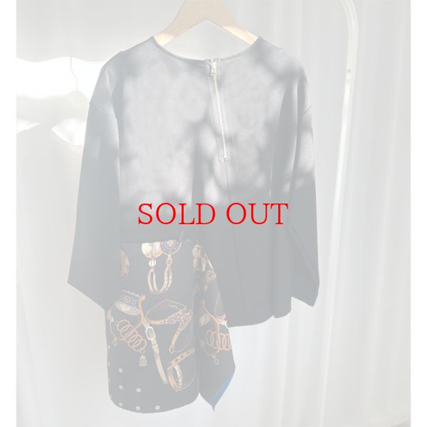 画像4: ●スカーフドッキング●【liveご紹介アイテム】scarf docking design pullover (4)