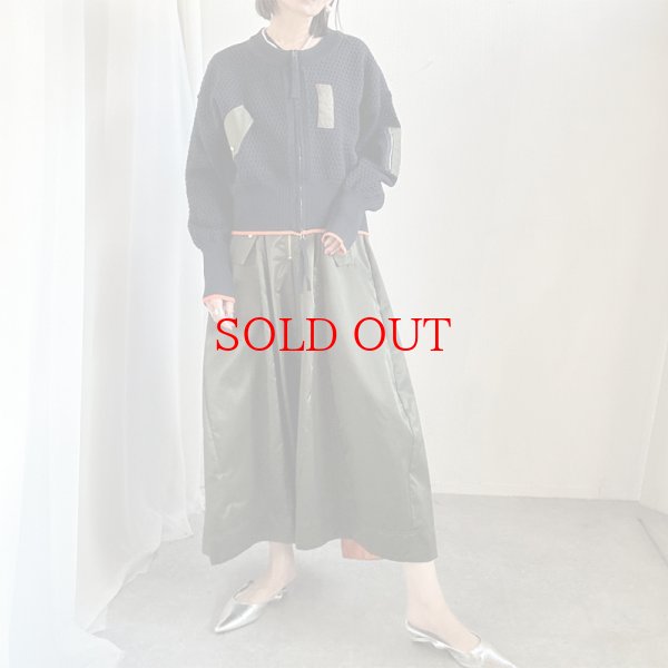 画像5: ●オレンジがポイント●【liveご紹介アイテム】point color MA-1 skirt (5)