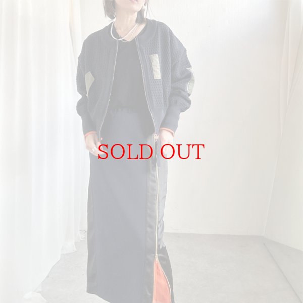 画像7: ●チュールがポイント●【liveご紹介アイテム】zip design tulle narrow skirt (7)