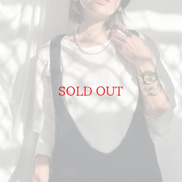 画像2: ◆再再再再再再再再販??●大人のアクセシリーズ●【liveご紹介アイテム】ball chain W necklace (2)