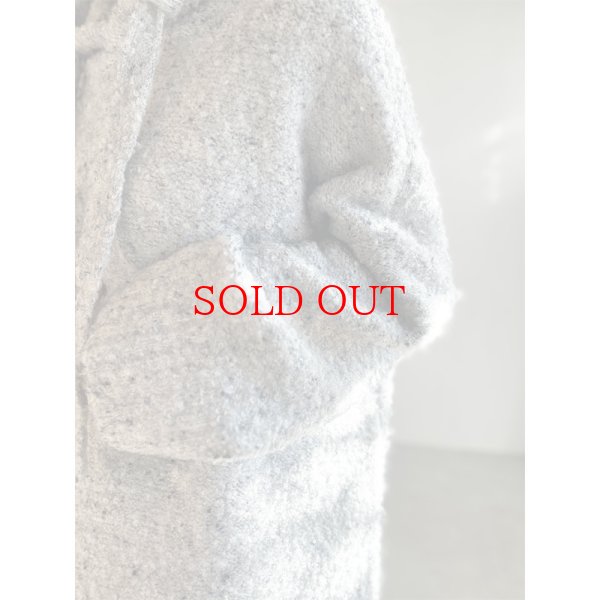 画像8: ●SALE●【liveご紹介アイテム】ネップヤーンオーバーフーディニット (8)