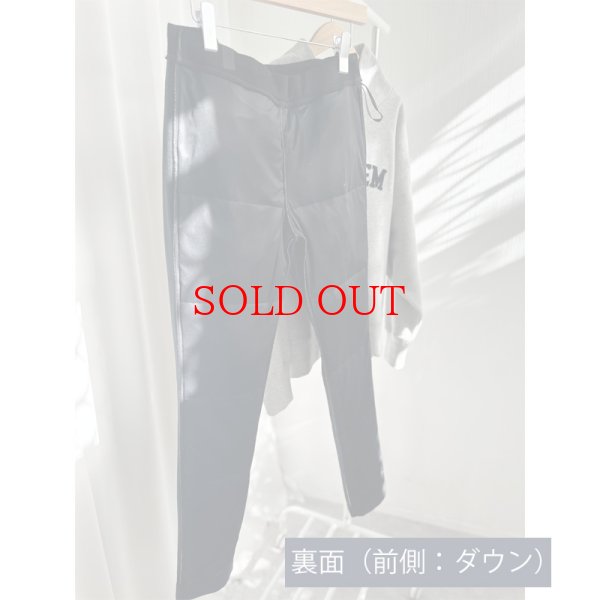画像2: ◆極暖スキニー!!●裏ダウンなのに細見え!?●革命パンツ●【liveご紹介アイテム】裏ダウンパンツ (2)