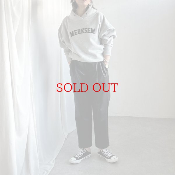 画像6: ●大人気●裏起毛【liveご紹介アイテム】裏起毛フロッキーロゴスエット (6)