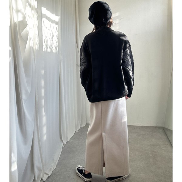 画像7: ●冬のあったかナロー●【liveご紹介アイテム】起毛ナロースカート (7)