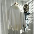 画像2: ●SALE●あったかアイテム●【liveご紹介アイテム】キルティングニットドッキングプルオーバー (2)