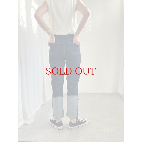 画像6: ●革命デニムシリーズ●ご予約●【LIVEご紹介アイテム】●受注●ロールアップボーイズデニム (6)