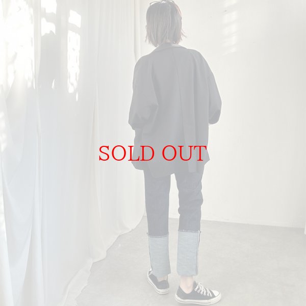 画像7: ●革命デニムシリーズ●ご予約●【LIVEご紹介アイテム】●受注●ロールアップボーイズデニム (7)