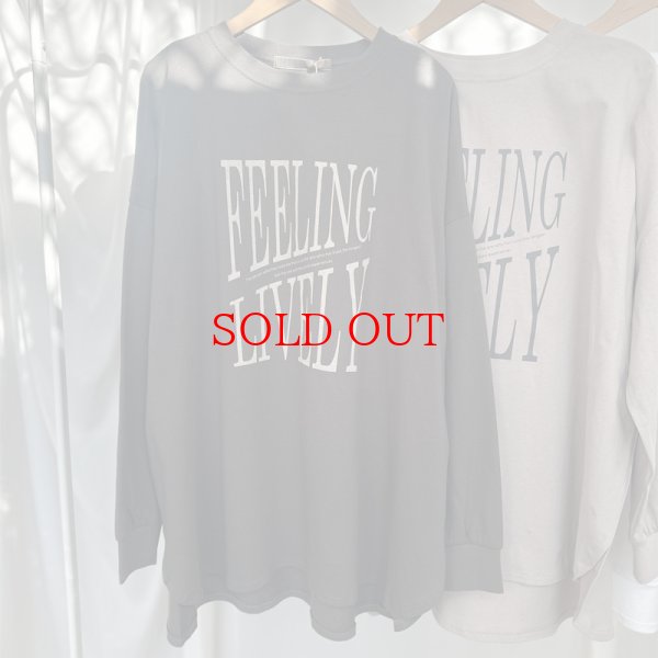 画像7: ●SALE●【LIVEご紹介アイテム】●オーバーサイズロゴロンT (7)