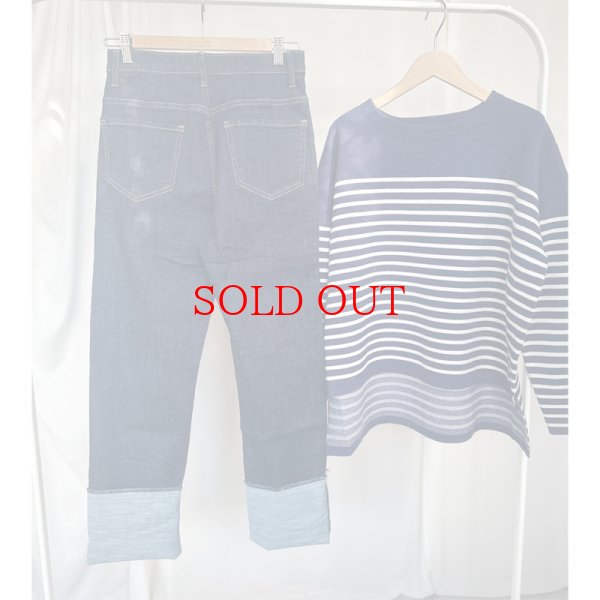 画像4: ●革命デニムシリーズ●ご予約●【LIVEご紹介アイテム】●受注●ロールアップボーイズデニム (4)