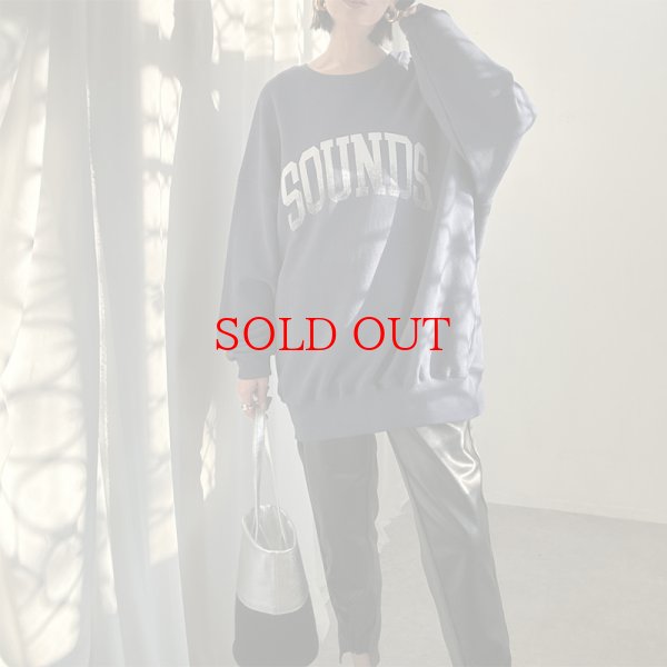 画像2: ●前後2way【liveご紹介アイテム】2wayオーバーサイズロゴスエット (2)