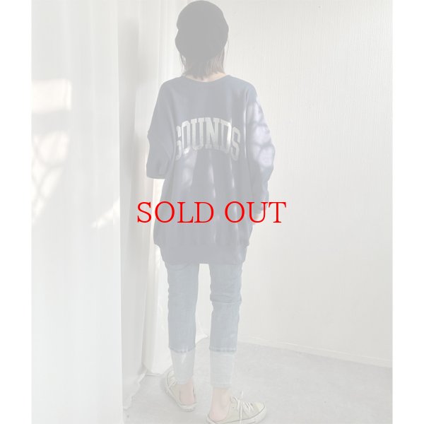 画像8: ●前後2way【liveご紹介アイテム】2wayオーバーサイズロゴスエット (8)