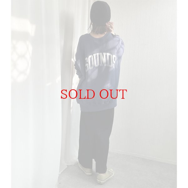 画像6: ●前後2way【liveご紹介アイテム】2wayオーバーサイズロゴスエット (6)