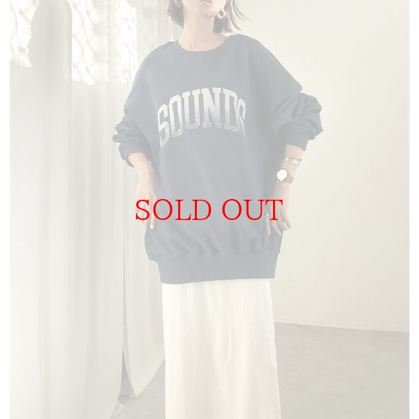 画像3: ●前後2way【liveご紹介アイテム】2wayオーバーサイズロゴスエット (3)