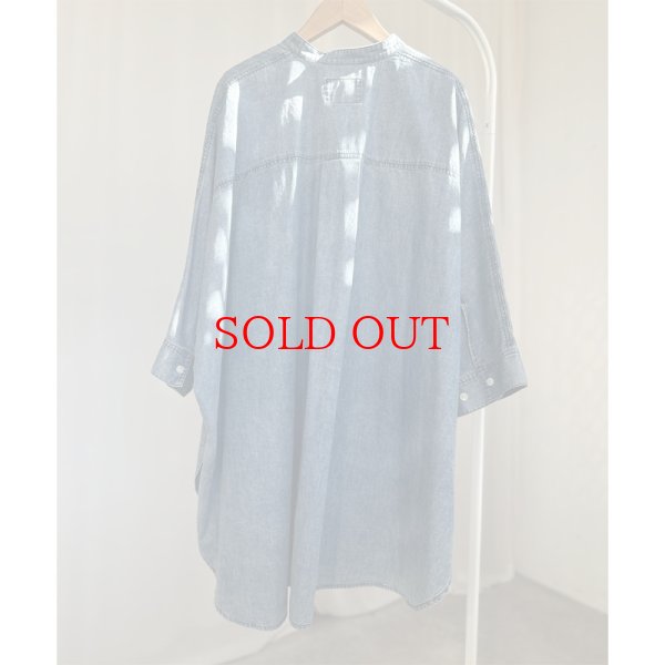画像3: 【LIVEご紹介アイテム】●オーバーシルエットデニムシャツ (3)