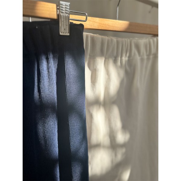 画像45: ●2025NEWカラー登場!!●激推し●リブナロースカート●LAMERの着回しベースアイテム●rib narrow skirt (45)