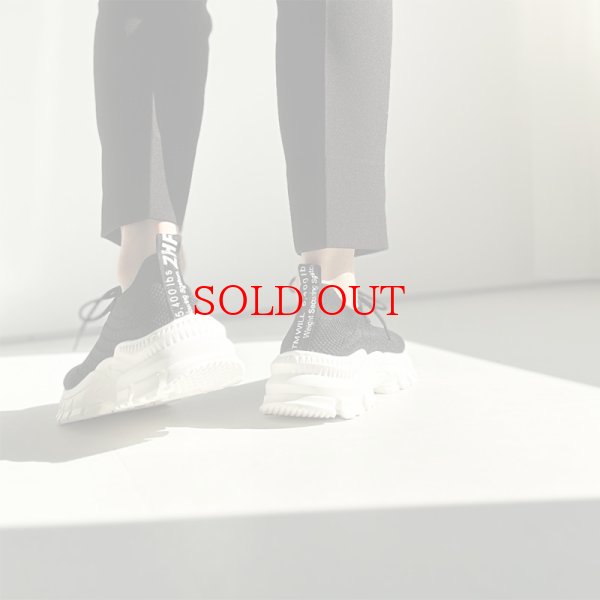 画像6: ◆在庫限りで終了●めちゃくちゃ軽くて履き心地◎外反母趾の方にもオススメ●【liveご紹介アイテム】モノトーンニットスニーカー (6)