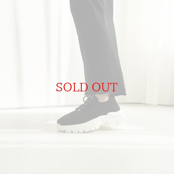 画像7: ◆在庫限りで終了●めちゃくちゃ軽くて履き心地◎外反母趾の方にもオススメ●【liveご紹介アイテム】モノトーンニットスニーカー (7)