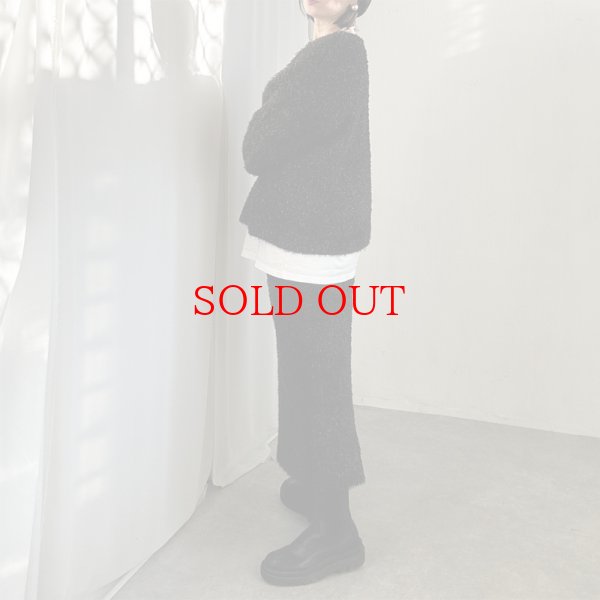 画像2: ●数量限定●【LIVEご紹介アイテム】●グリッターシャギーニットスカート (2)