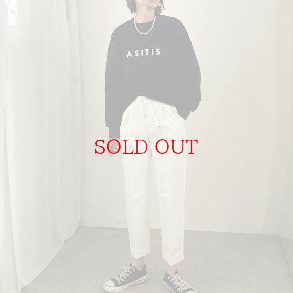 画像17: ●裏起毛●大人のシンプルロゴスエット●【liveご紹介アイテム】simple logo sweat (17)