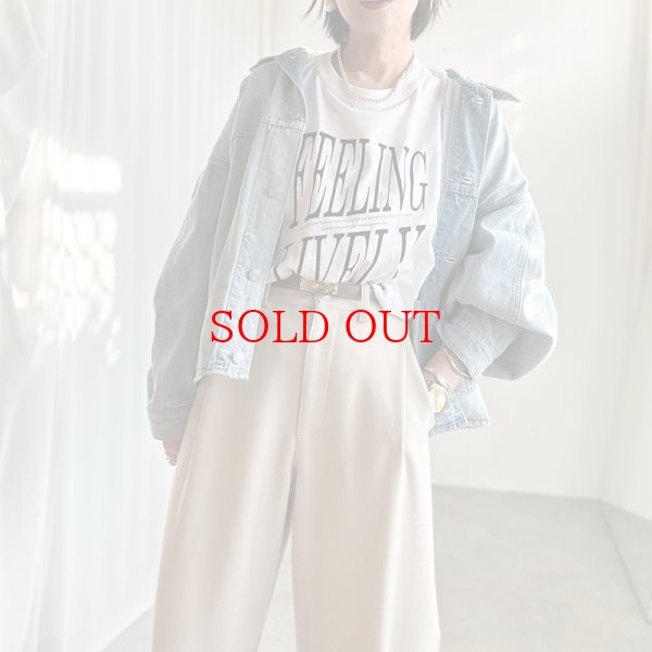 画像3: ●SALE●【LIVEご紹介アイテム】●オーバーサイズロゴロンT (3)