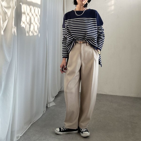 画像7: ●SALE●【LIVEご紹介アイテム】●ボーダーオーバープルオーバー (7)