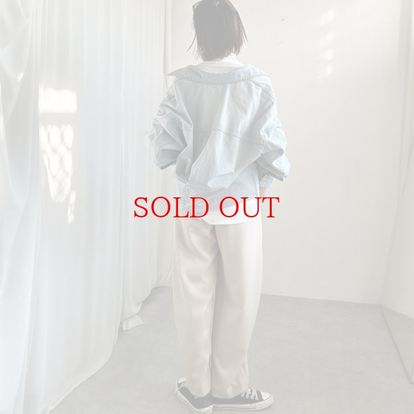 画像2: ●激推しデニムジャケット●【liveご紹介アイテム】back twist denim jacket (2)