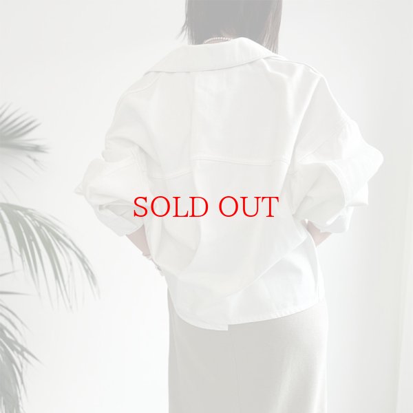 画像29: ●激推しデニムジャケット●【liveご紹介アイテム】back twist denim jacket (29)