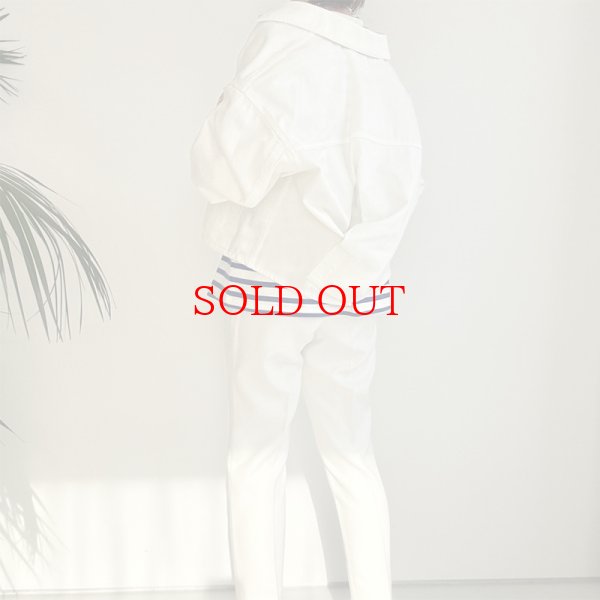 画像26: ●激推しデニムジャケット●【liveご紹介アイテム】back twist denim jacket (26)