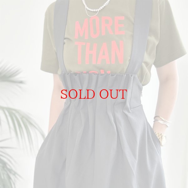 画像2: ●在庫限り●【LIVEご紹介アイテム】●ハイウエストタックフレアワンピ (2)