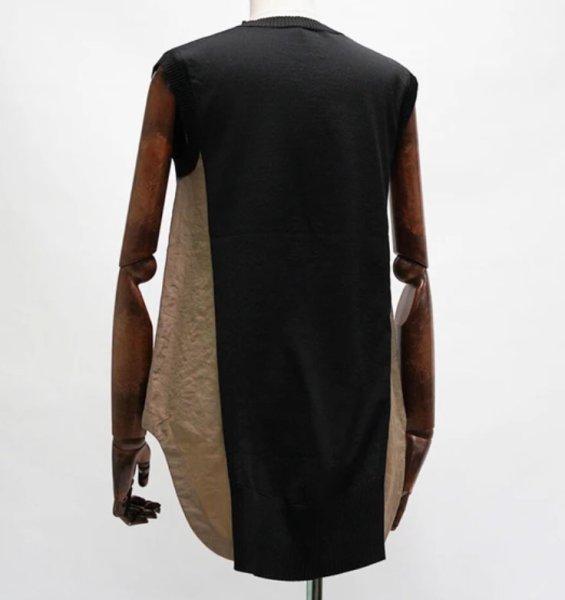 画像6: ●SALE●【LIVEご紹介アイテム】●ドッキングデザインニットトップス (6)