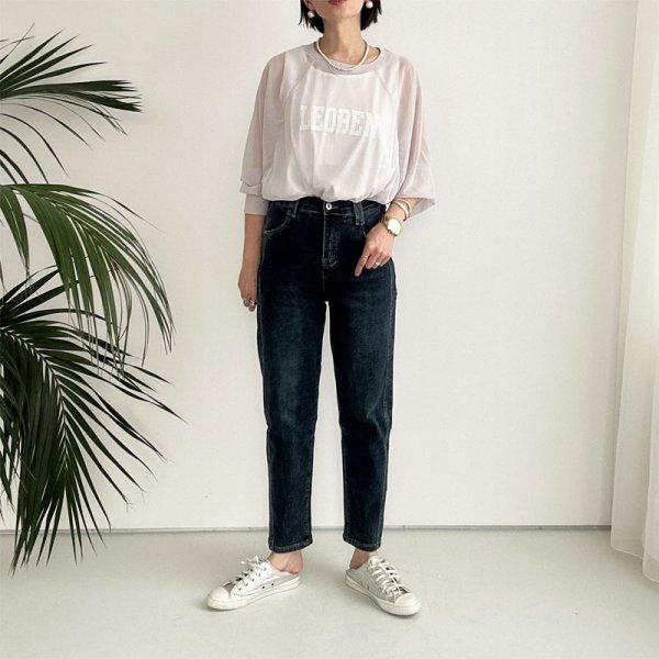 画像12: 【LIVEご紹介アイテム】シアーロゴトップス (12)