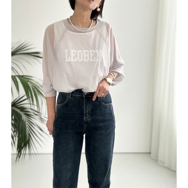 画像11: 【LIVEご紹介アイテム】シアーロゴトップス (11)