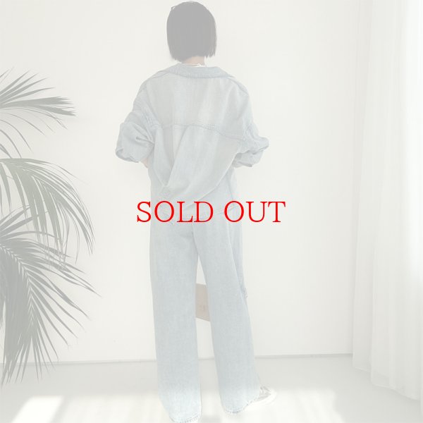 画像37: ●激推しデニムジャケット●【liveご紹介アイテム】back twist denim jacket (37)