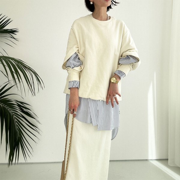 画像3: ●お袖アレンジ【LIVEご紹介アイテム】アレンジスリーブスエット (3)