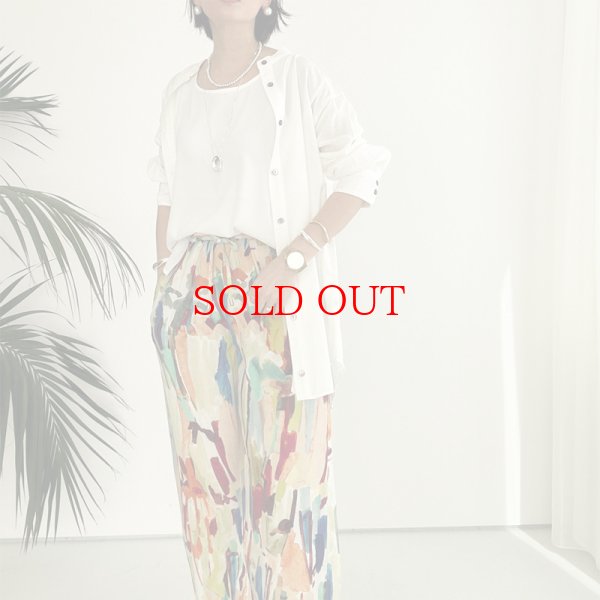 画像4: 奇跡在庫!!【LIVEご紹介アイテム】●バックスリットシャツ (4)