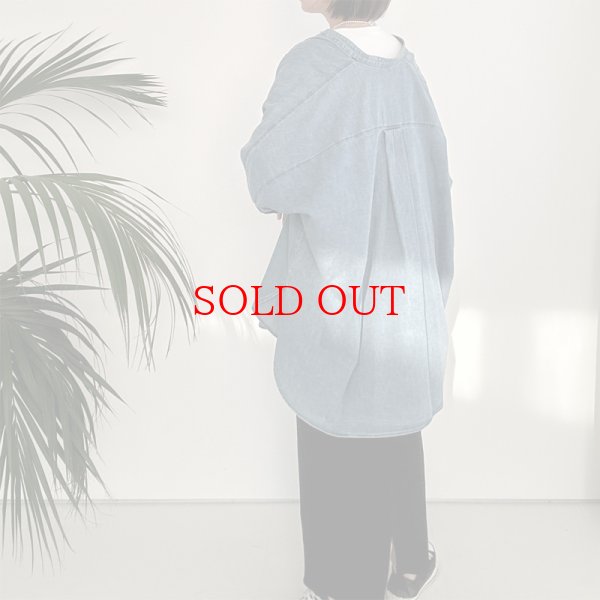 画像5: 【LIVEご紹介アイテム】●オーバーシルエットデニムシャツ (5)