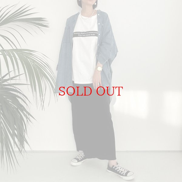 画像4: 【LIVEご紹介アイテム】●オーバーシルエットデニムシャツ (4)