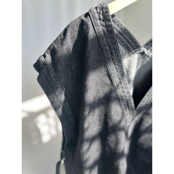 画像5: ●【LIVEご紹介アイテム】Vネックデニムベスト(セットアップ可能) (5)