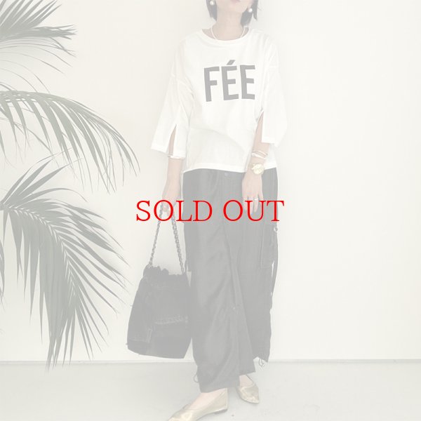 画像5: ●テロテロ素材●【LIVEご紹介アイテム】ブラックデニムカーゴスカート(セットアップ可能) (5)