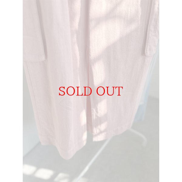 画像3: ●カラーが可愛い!!●【LIVEご紹介アイテム】ピンクリネンカーゴスカート (3)